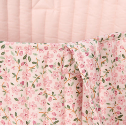 XL סל אחסון| pink floral little dutch