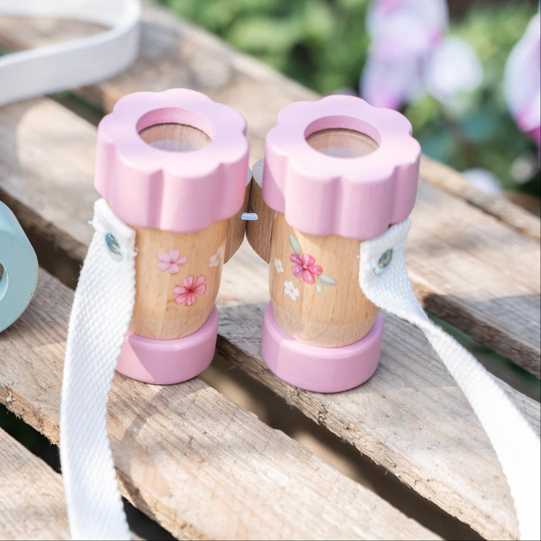 משקפת עץ| ורוד גן פיות