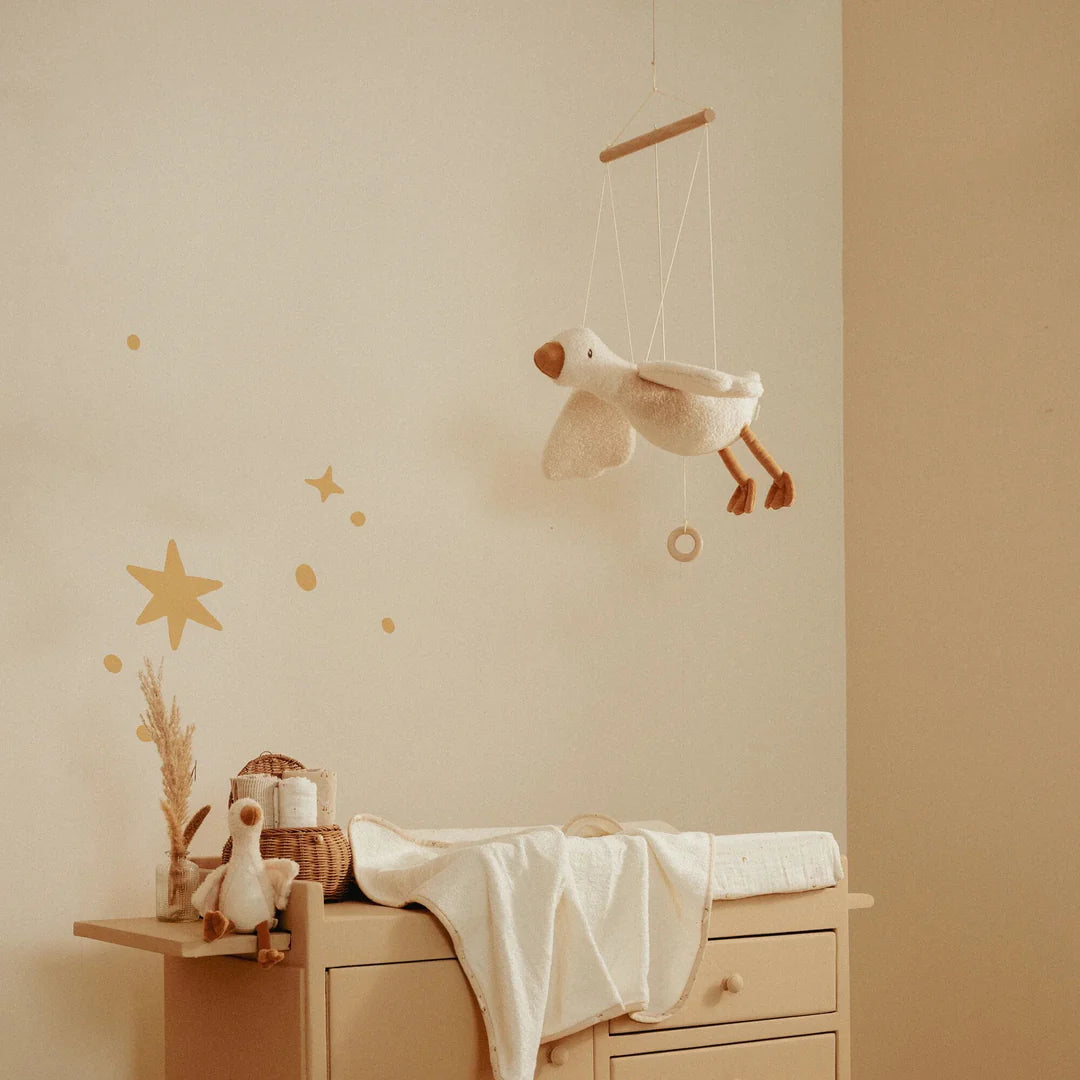 מובייל דקורטיבי אווז תלוי מעופף Little Goose Hanging Decoration | newborn naturals Little Dutch