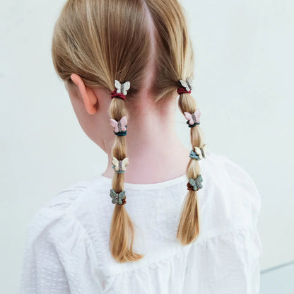 סט 8 גומיות קטנות לשיער פרפרים Mini Butterfly Hair Ponies
Mimi&Lula