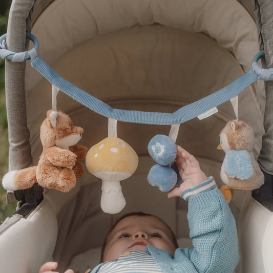 שרשרת צעצועים לעגלה| חברי היער