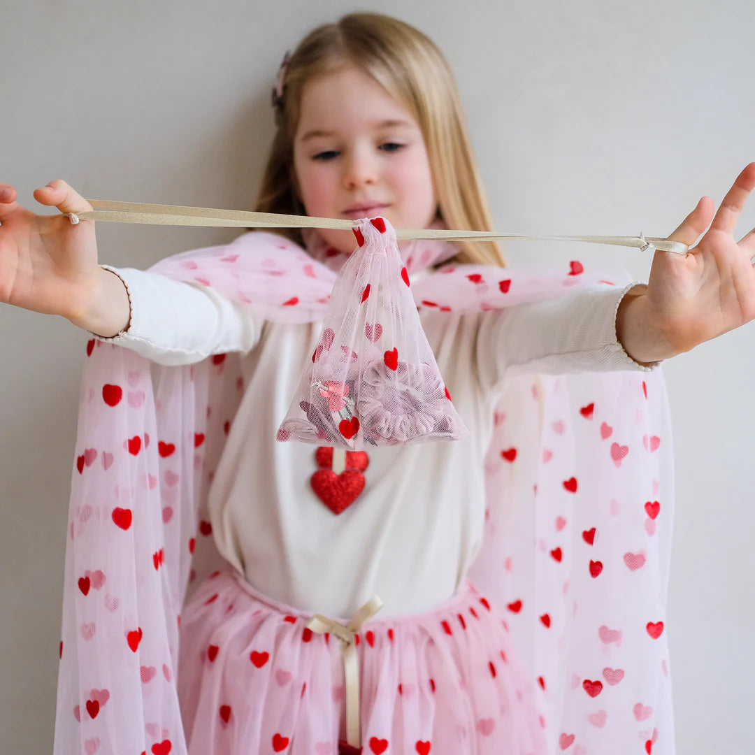 סט מתנה אביזרי שיער לבבות heart hair gift set Mimi&Lula