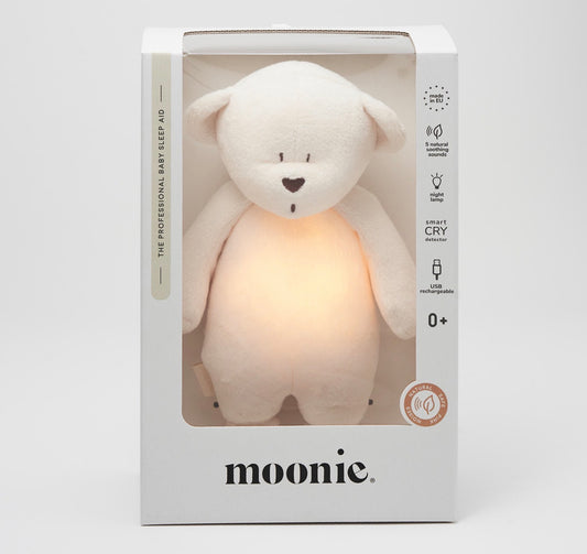 דב לילה טוב Moonie | כותנה אורגנית | קרם