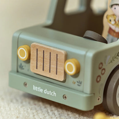 משחק מיון צורות מעץ | מכונית ספארי safari friends Little Dutch