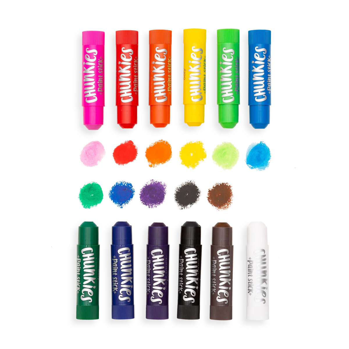 סט 12 צבעי סטיק Chunkies בגווני ניאון
OOLY