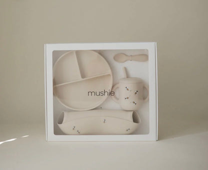 ערכת האכלה מסיליקון | ביג׳ Mushie