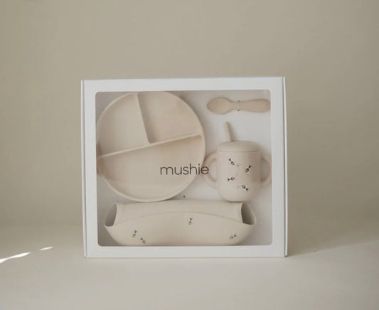 ערכת האכלה מסיליקון | ביג׳ Mushie
