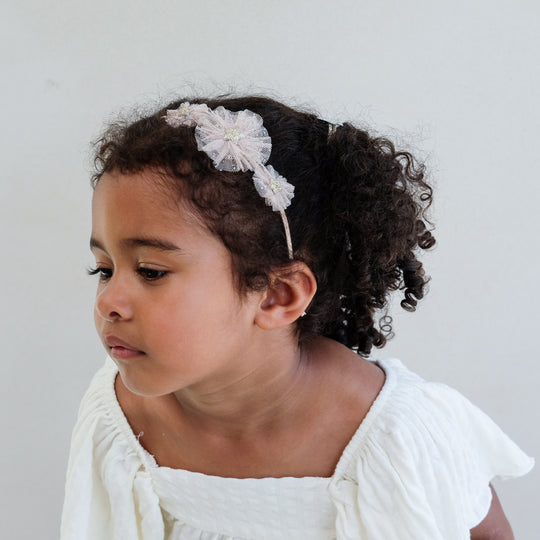 קשת שיער Tulle Rosette Headband Mimi&Lula