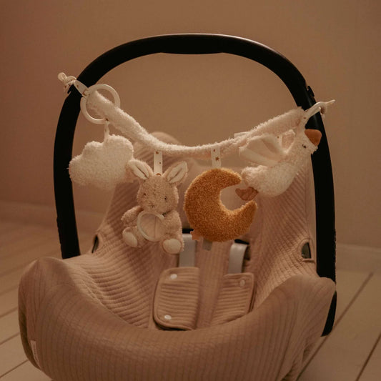 שרשרת צעצועים לעגלה | Newborn Naturals Little Dutch