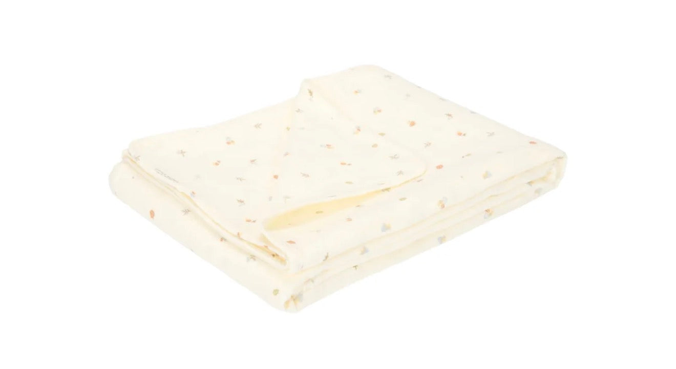 שמיכת קיץ לעריסה מבד מוסלין 70X100cm| אוצרות היער Little Dutch