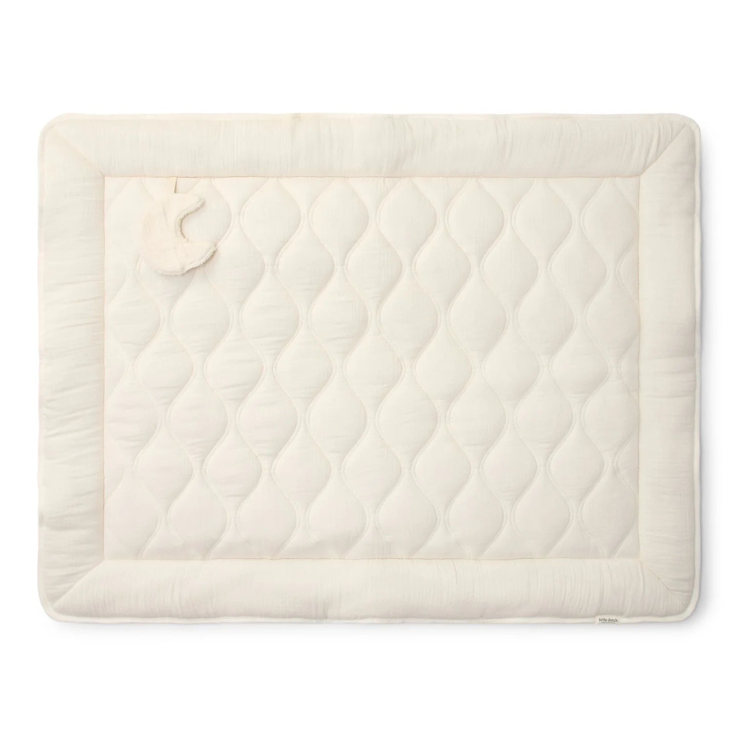 Playpen mat| soft white Little Dutch