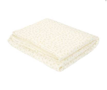 שמיכת חורף דו צדדית| winter blanket 110X140 cm Blueberry Leaves Little Dutch
