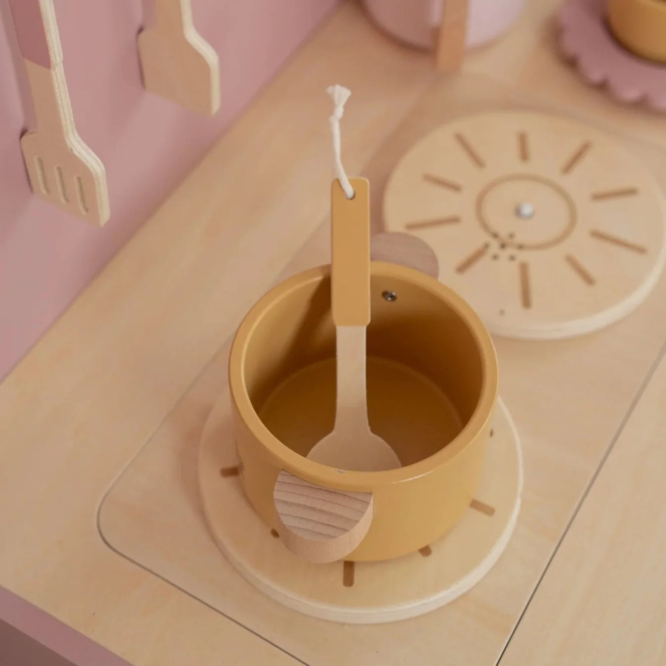 מטבח צעצוע| ורוד Little Dutch