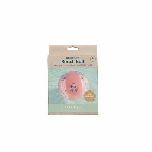 כדור חוף 35 ס״מ |  Ocean Dreams Pink Little Dutch