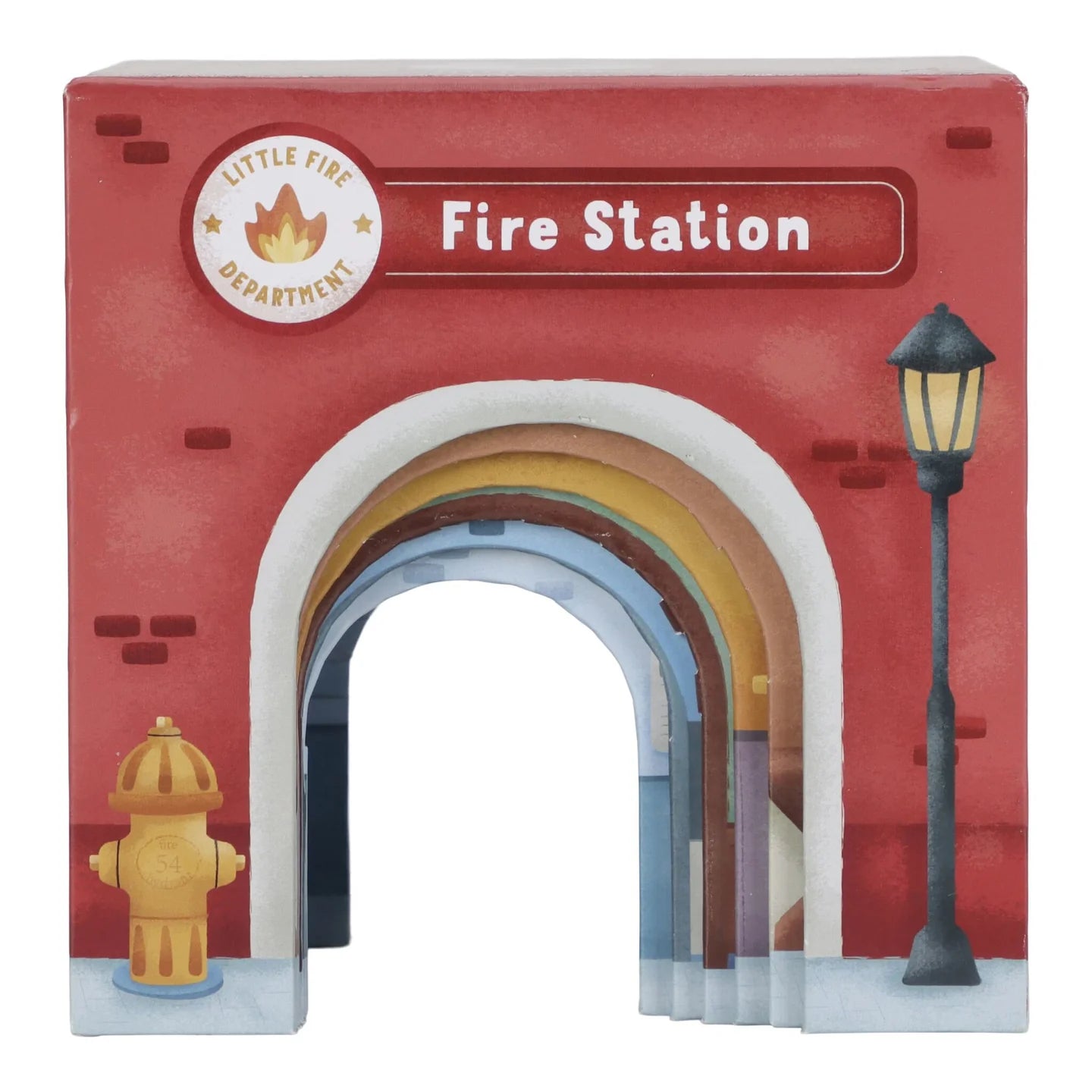 קוביות בנייה עם רכבים Little Dutch