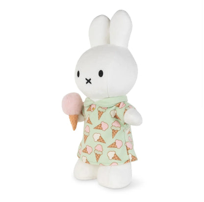 בובת מיפי עומד בשמלת גלידה צבעונית | 24 ס״מ Miffy