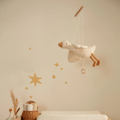 מובייל דקורטיבי אווז תלוי מעופף Little Goose Hanging Decoration | newborn naturals Little Dutch
