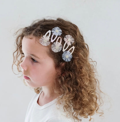 סט 5 סיכות שיער Tulle Rosette Mini Hair Clips
Mimi&Lula
