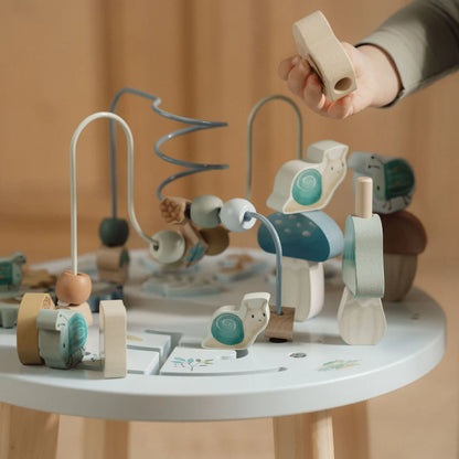 שולחן פעילות מעץ| חברי יער Little Dutch