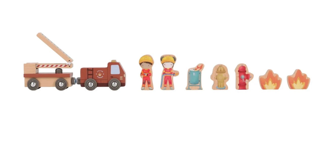 תחנת כיבוי אש מעץ Little Dutch