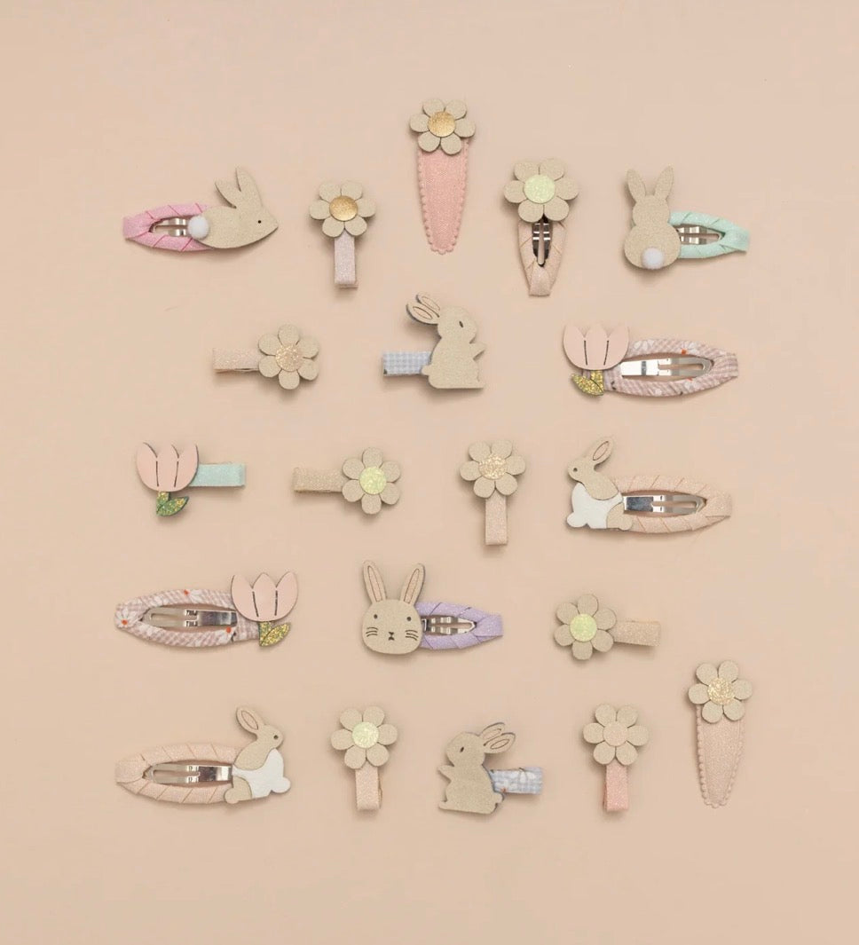 סט 5 סיכות ארנבון מיני Bunny Mini Clips
Mimi&Lula