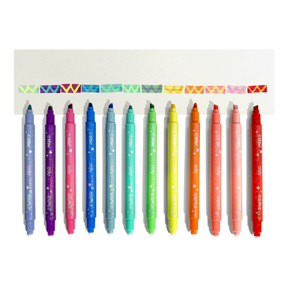 טושי Switch-Eroo מנצנצים ומשני צבע