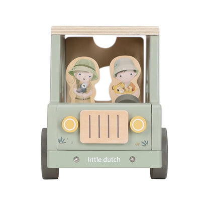 משחק מיון צורות מעץ | מכונית ספארי safari friends Little Dutch