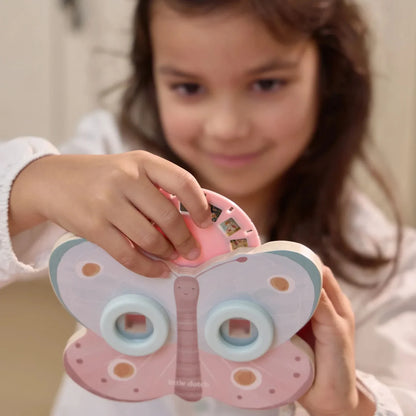 מקרן סיפורים ושקופיות | פרפר ורוד גן פיות Little Dutch