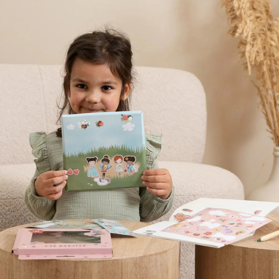 דפי מדבקות rosa&friends| Little Dutch