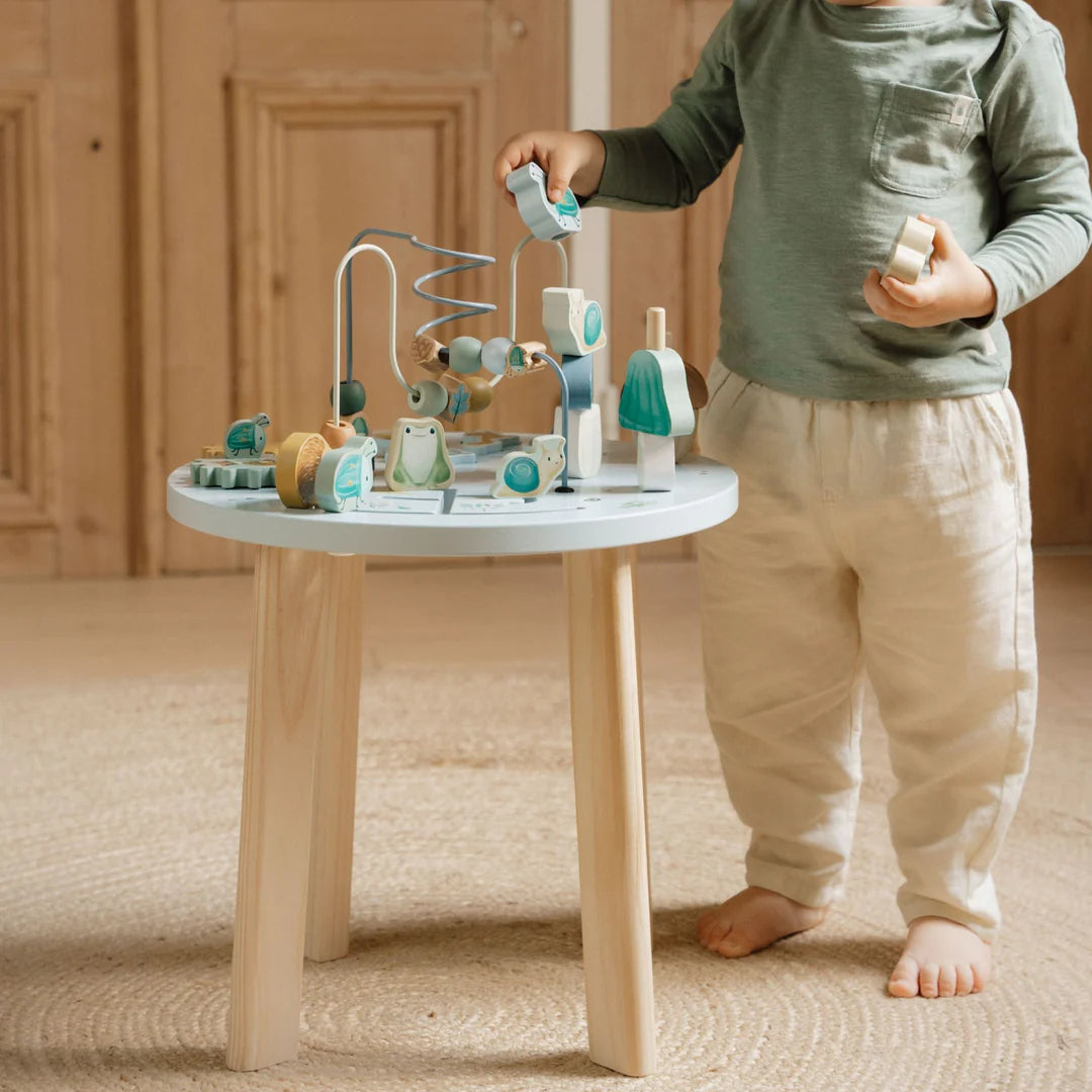 שולחן פעילות מעץ| חברי יער Little Dutch