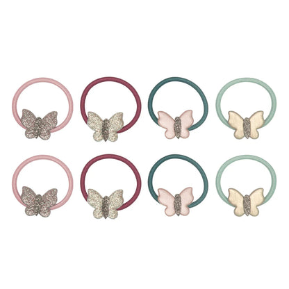 סט 8 גומיות קטנות לשיער פרפרים Mini Butterfly Hair Ponies
Mimi&Lula
