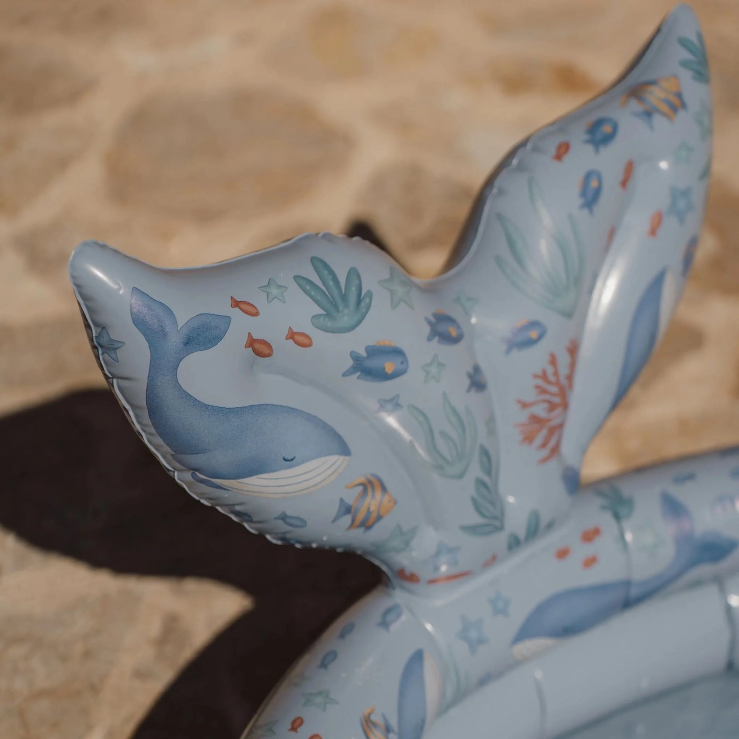 בריכה מתנפחת עם זנב  80 ס״מ | ocean blue Little Dutch