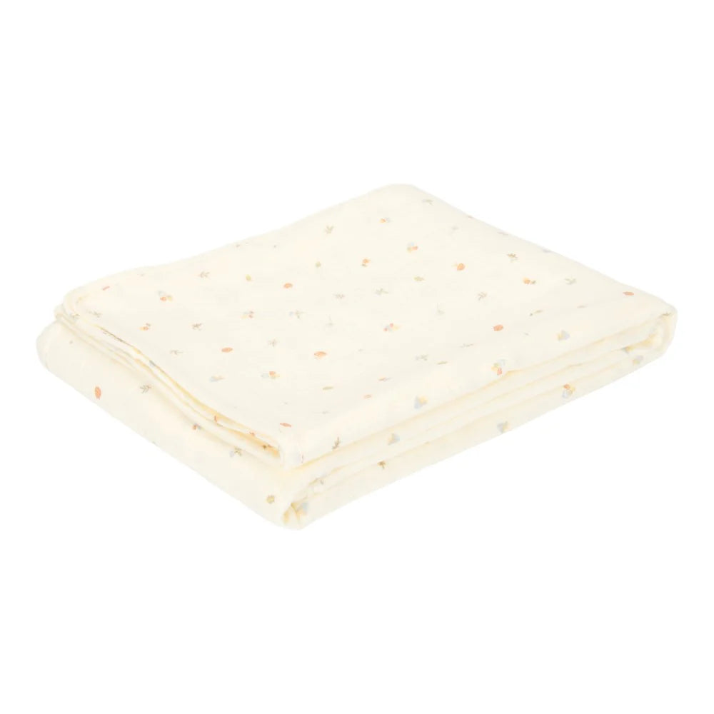 שמיכת קיץ לעריסה מבד מוסלין 70X100cm| אוצרות היער Little Dutch