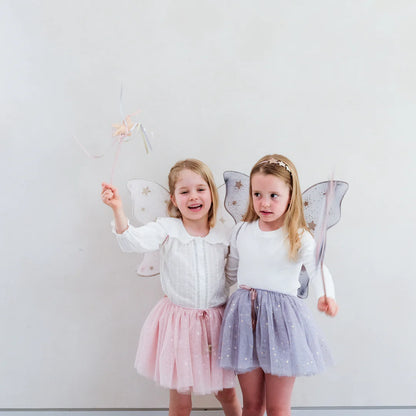 כנפיים פיית כוכבים ורוד זהב Star Fairy Wings |Pink gold Mimi&Lula