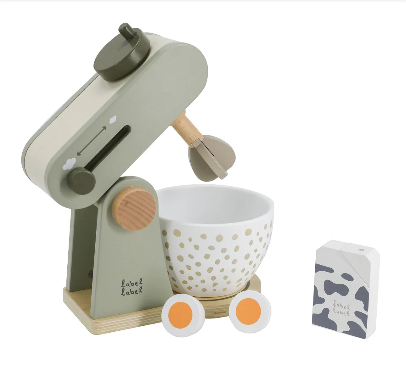 מיקסר עם מצרכים| ירוק זית