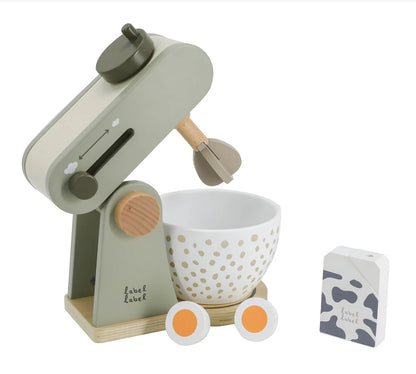 מיקסר עם מצרכים| ירוק זית