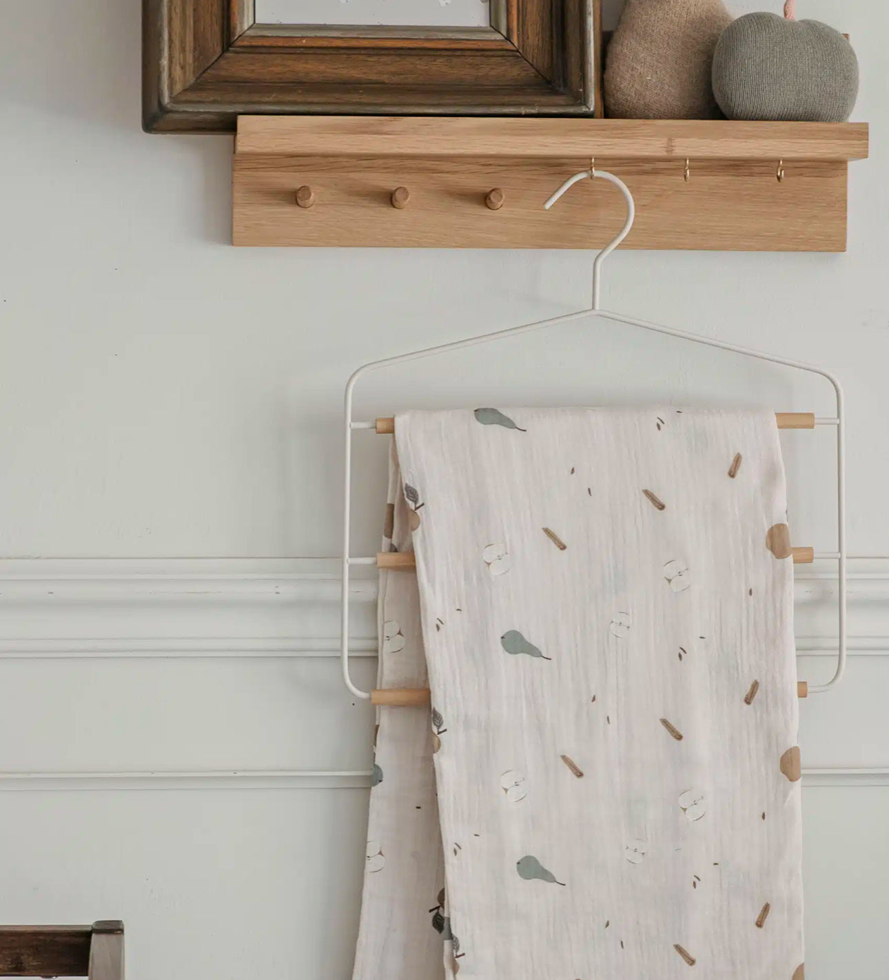 2 חיתולי טטרה גדולים – Apple pie עשוי מ- 100% כותנה מבד טטרה