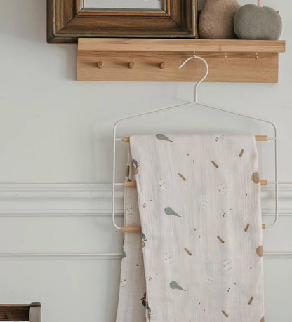 2 חיתולי טטרה גדולים – Apple pie עשוי מ- 100% כותנה מבד טטרה