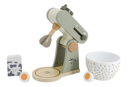 מיקסר עם מצרכים| ירוק זית