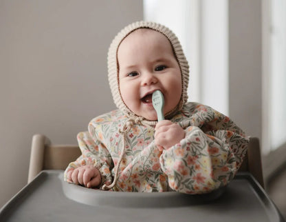 זוג כפיות סיליקון לטעימות| נטורל סאנד