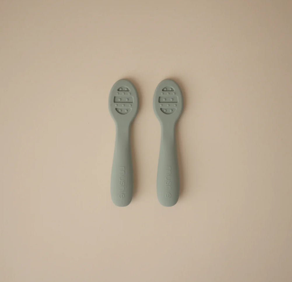 זוג כפיות סיליקון לטעימות| קיימברידג' סאנד