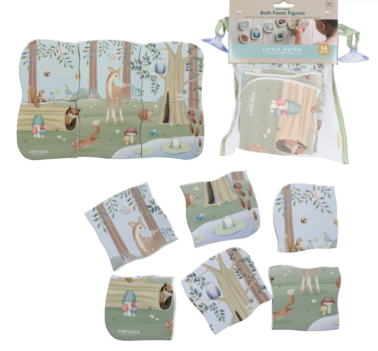 פאזל אמבט|חברי יער