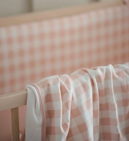 שמיכת קיץ PINK SQUARES