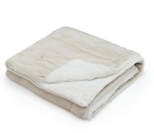 שמיכת פליז עם רקמה GOOSE