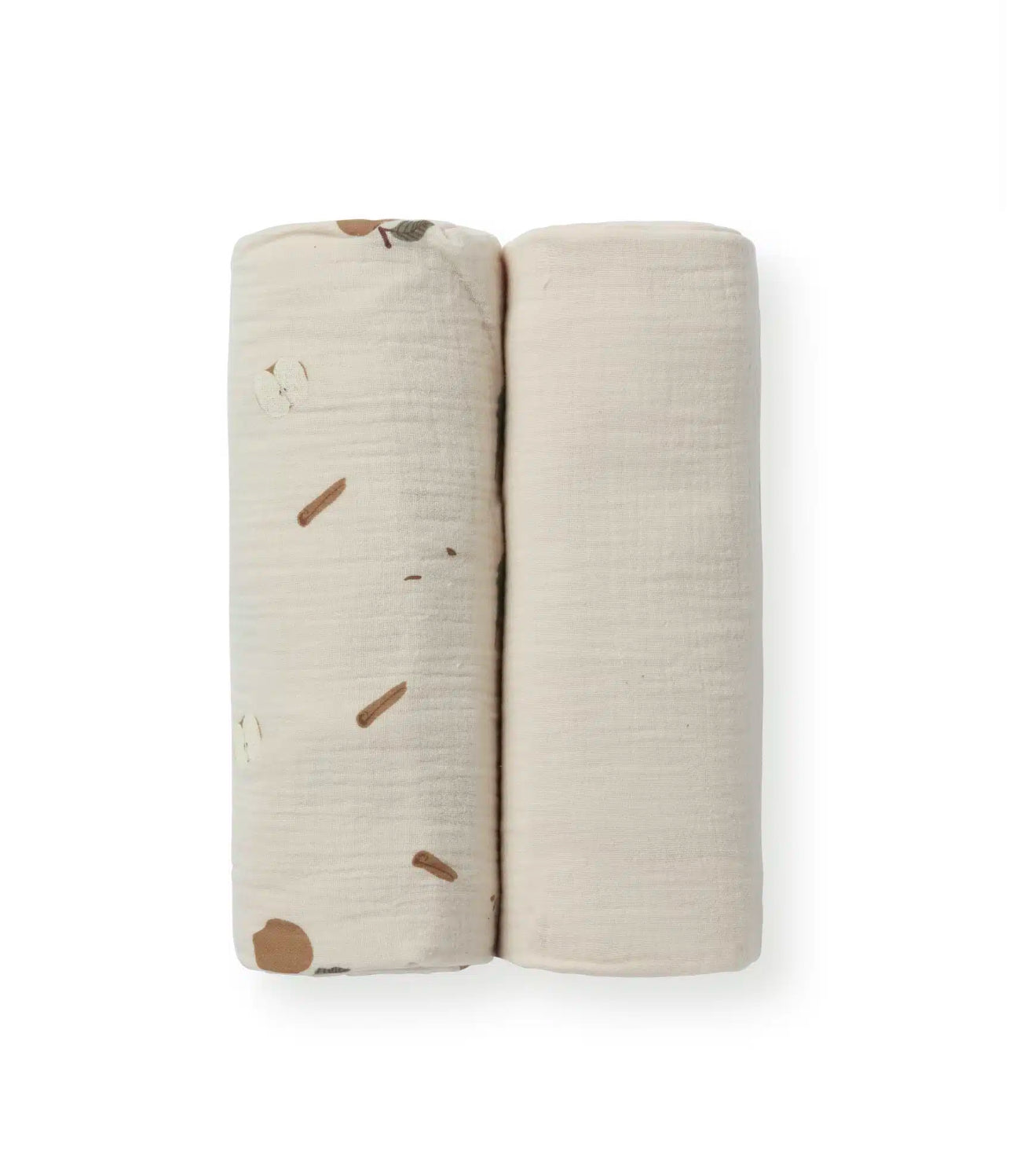 2 חיתולי טטרה גדולים – Apple pie עשוי מ- 100% כותנה מבד טטרה