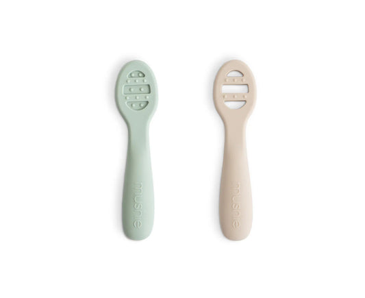 זוג כפיות סיליקון לטעימות| קיימברידג' סאנד