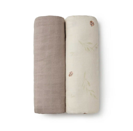 זוג חיתולי במבוק גדולים | Ladybug