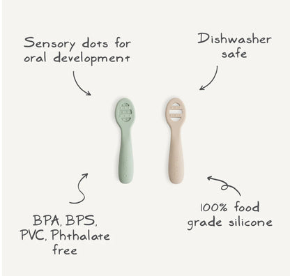 זוג כפיות סיליקון לטעימות| בלאש סאנד