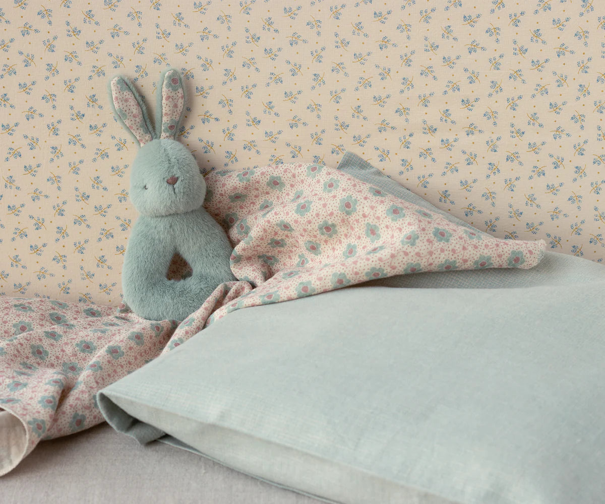 Maileg Rabbit rattle set |Mint