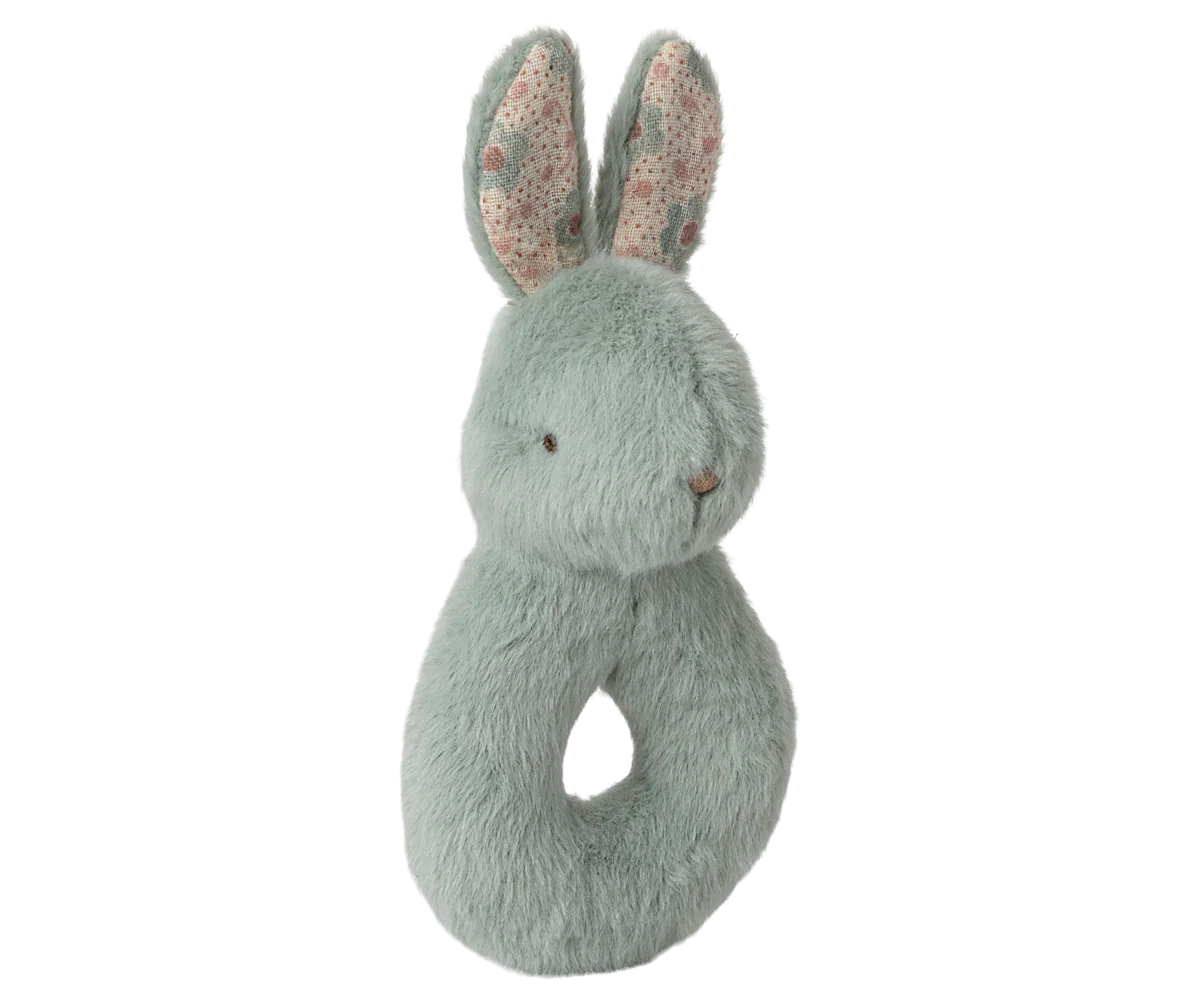 Maileg Rabbit rattle set |Mint